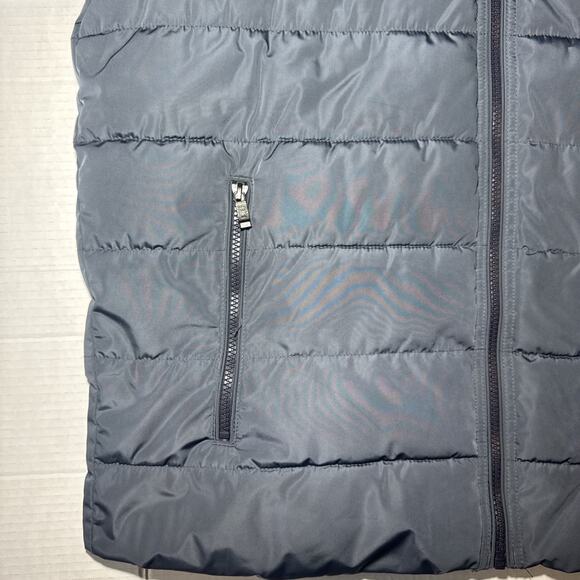 Weatherproof Since 1948 Navy Puffer Jacket Size Large 3 Pockets - Picture 6 of 10